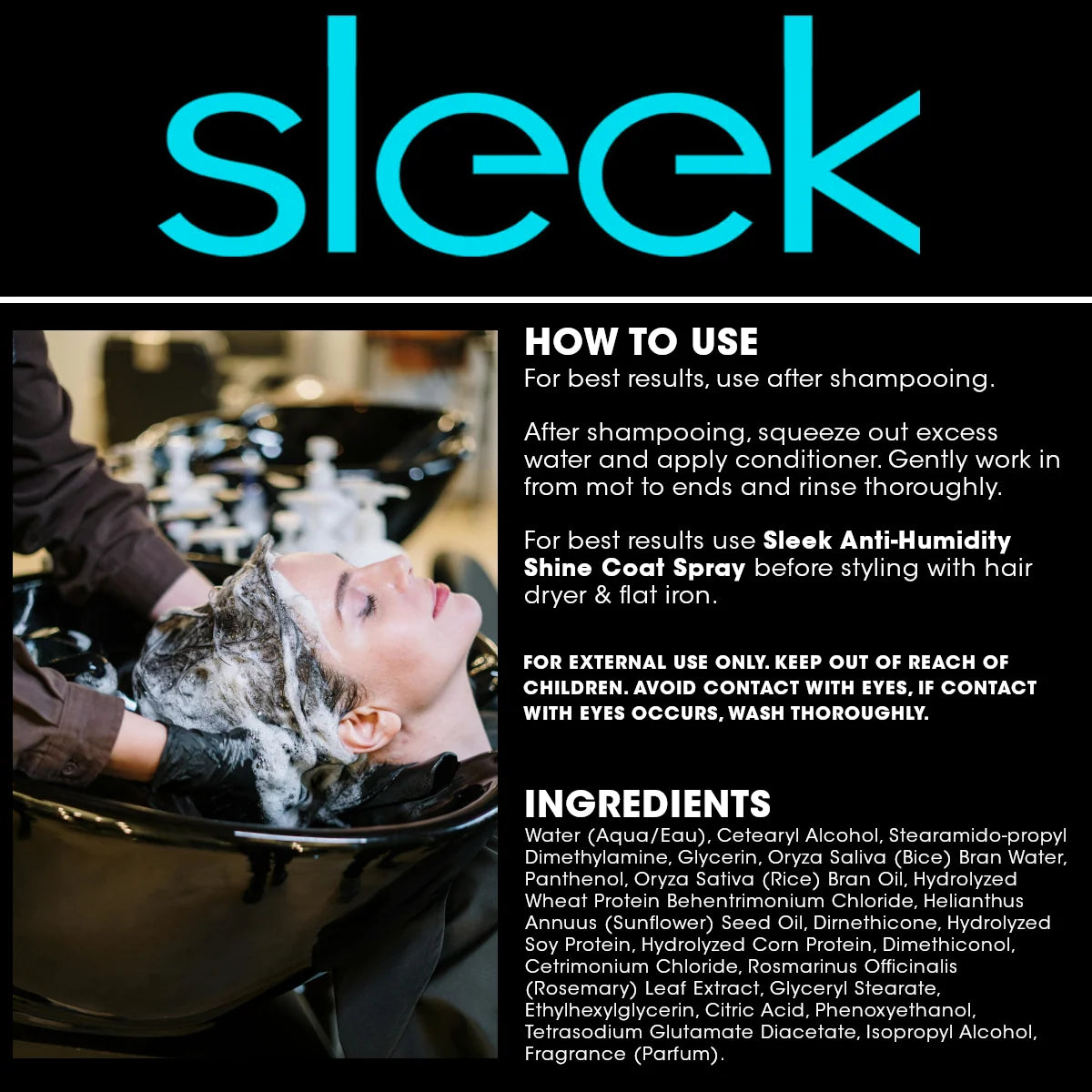HAIR CHEMIST Sleek Anti Humidity Conditioner (8oz)