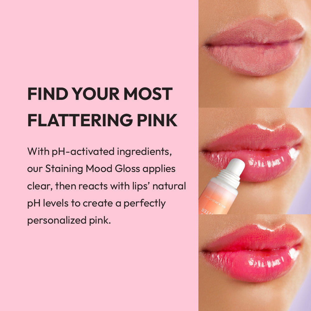 Ruby Kiss Staining Mood Lip Gloss - Mango Butter