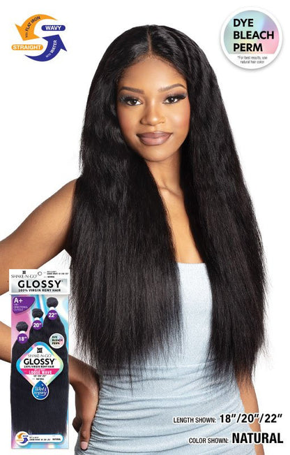 SHAKE N GO Glossy 100% Virgin Remy Hair Multi Pack - Wet & Wavy Loose Wave