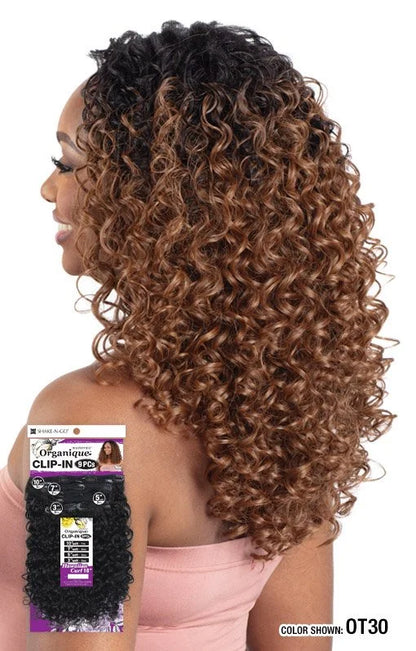 SHAKE N GO Organique Mastermix Synthetic Clip In Extension 9pcs - HAWAIIAN CURL 18"