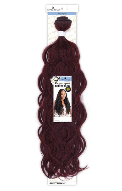 SHAKE N GO Organique Master Mix Weave - BREEZY FLOW (18"-24")