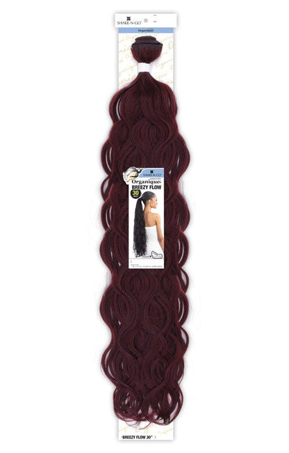SHAKE N GO Organique Master Mix Weave - BREEZY FLOW 30"