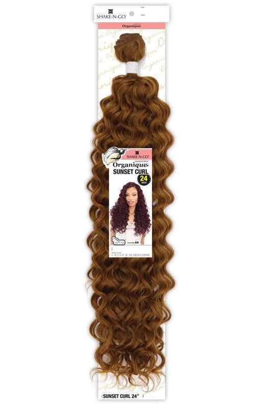 SHAKE N GO Organique Master Mix Weave - Sunset Curl 24"
