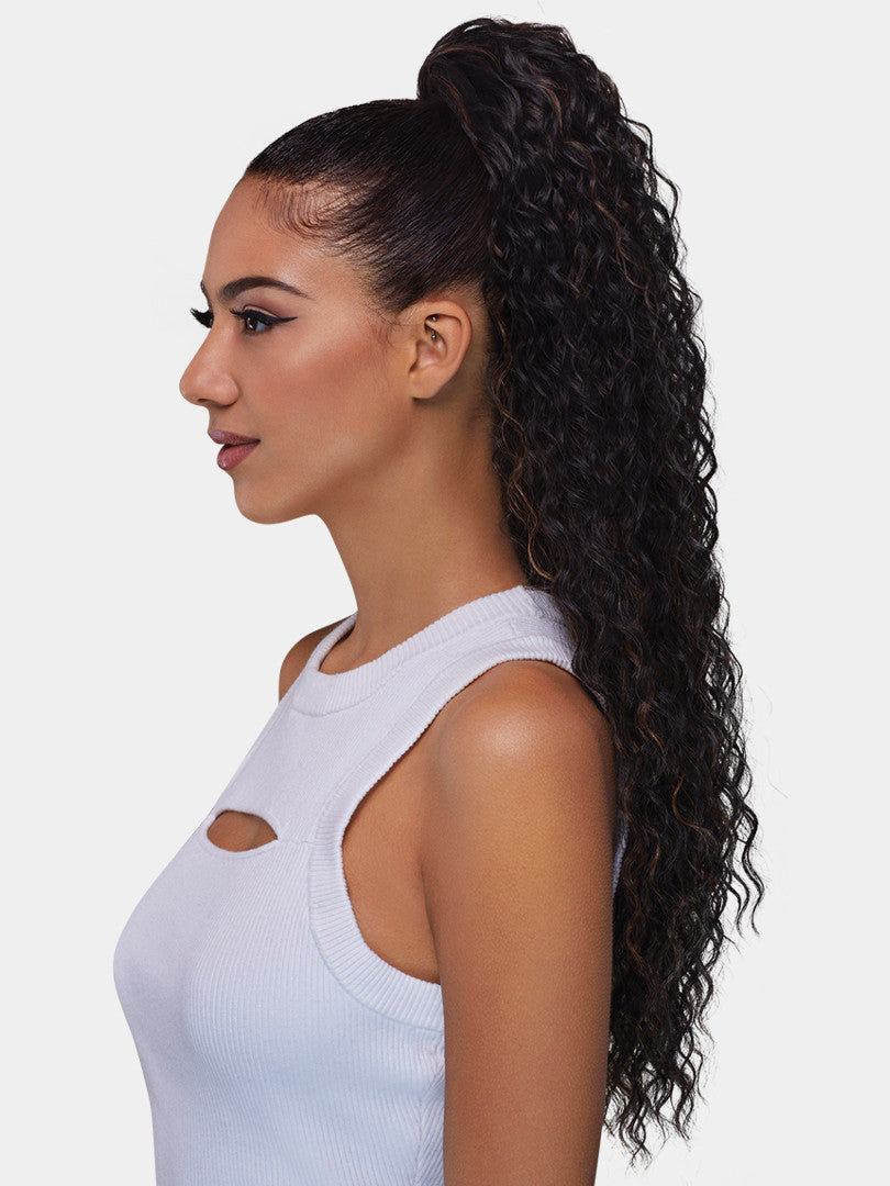 VIVACE Saemoshi Ponytail Beach Curl 25"
