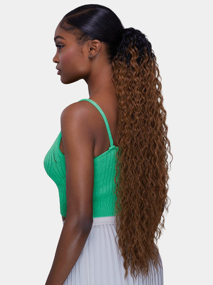 VIVACE Saemoshi Ponytail Deep Wave 28"