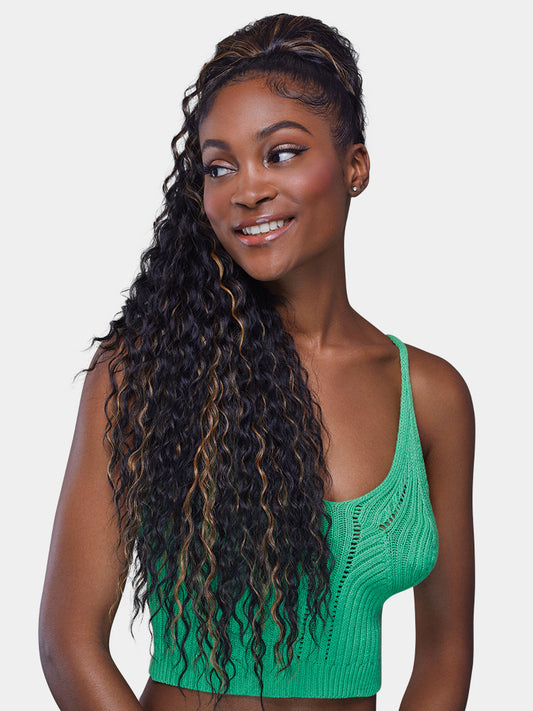 VIVACE Saemoshi Ponytail Deep Wave 28"