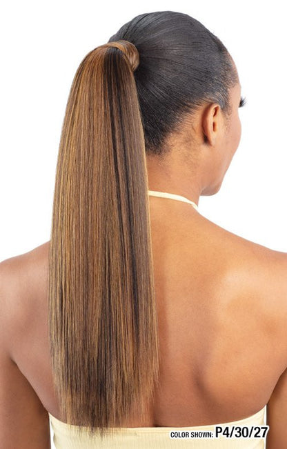 SHAKE N GO Organique Secret Pocket Pony pro - Sleek Straight 18"