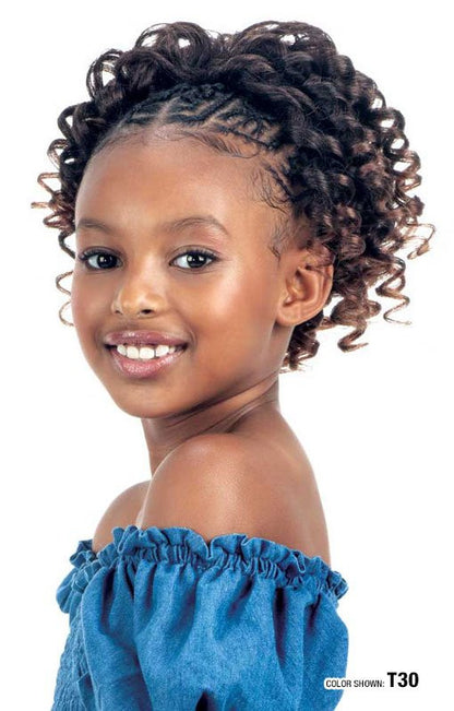 SHAKE N GO Kids Ponytail - SPIRAL CURLY