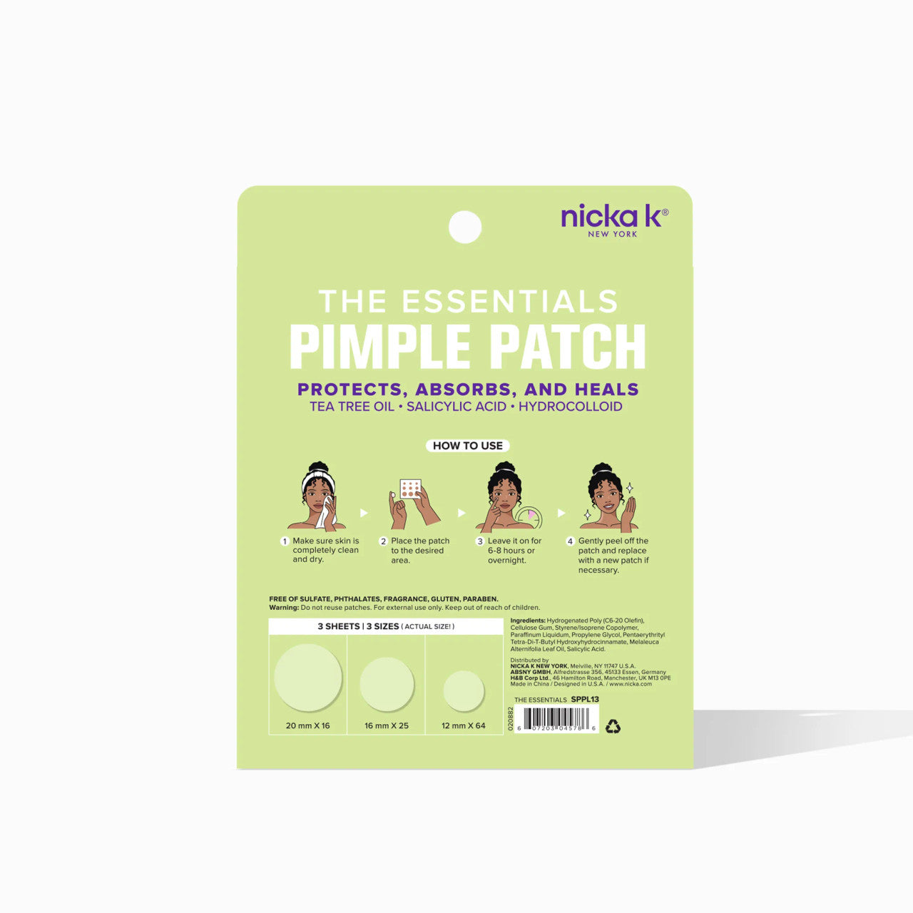 NICKA K Hydrocolloid Pimple Patches