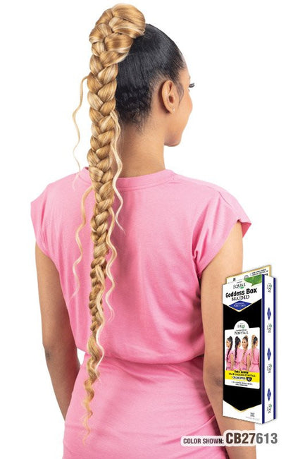 SHAKE N GO Freetress Equal - Boho Jumbo Braid Goddess Ponytail 30"