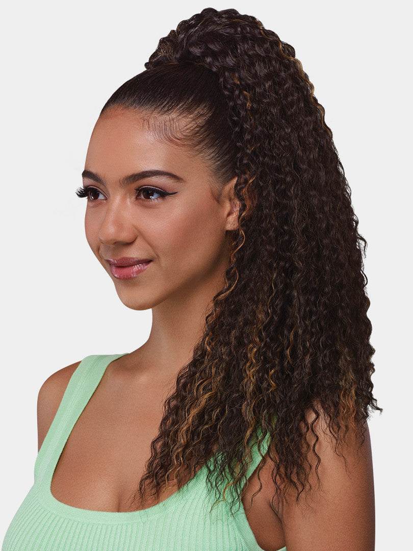VIVACE Saemoshi Ponytail Straw Curl 21"