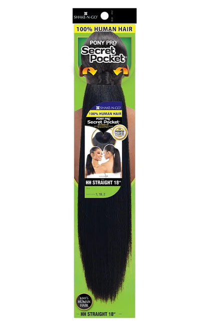 SHAKE N GO Organique Secret Pocket Pony pro - HH Straight 18"
