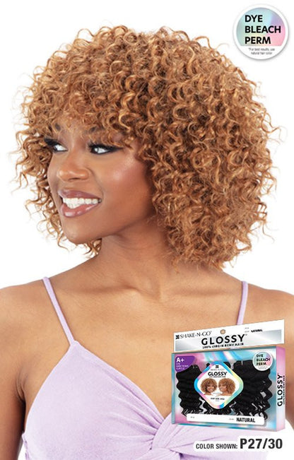 SHAKE N GO Glossy 100% Virgin Remy Hair Multi Pack - Deep Curl