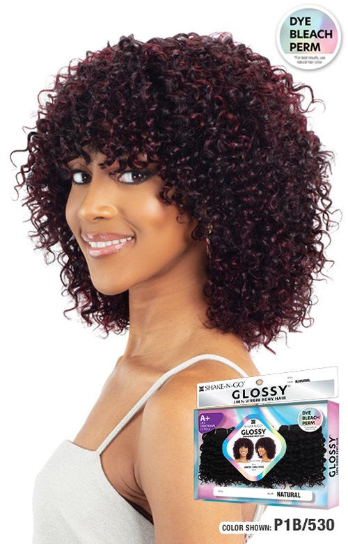 SHAKE N GO Glossy 100% Virgin Remy Hair Multi Pack - Water Curl