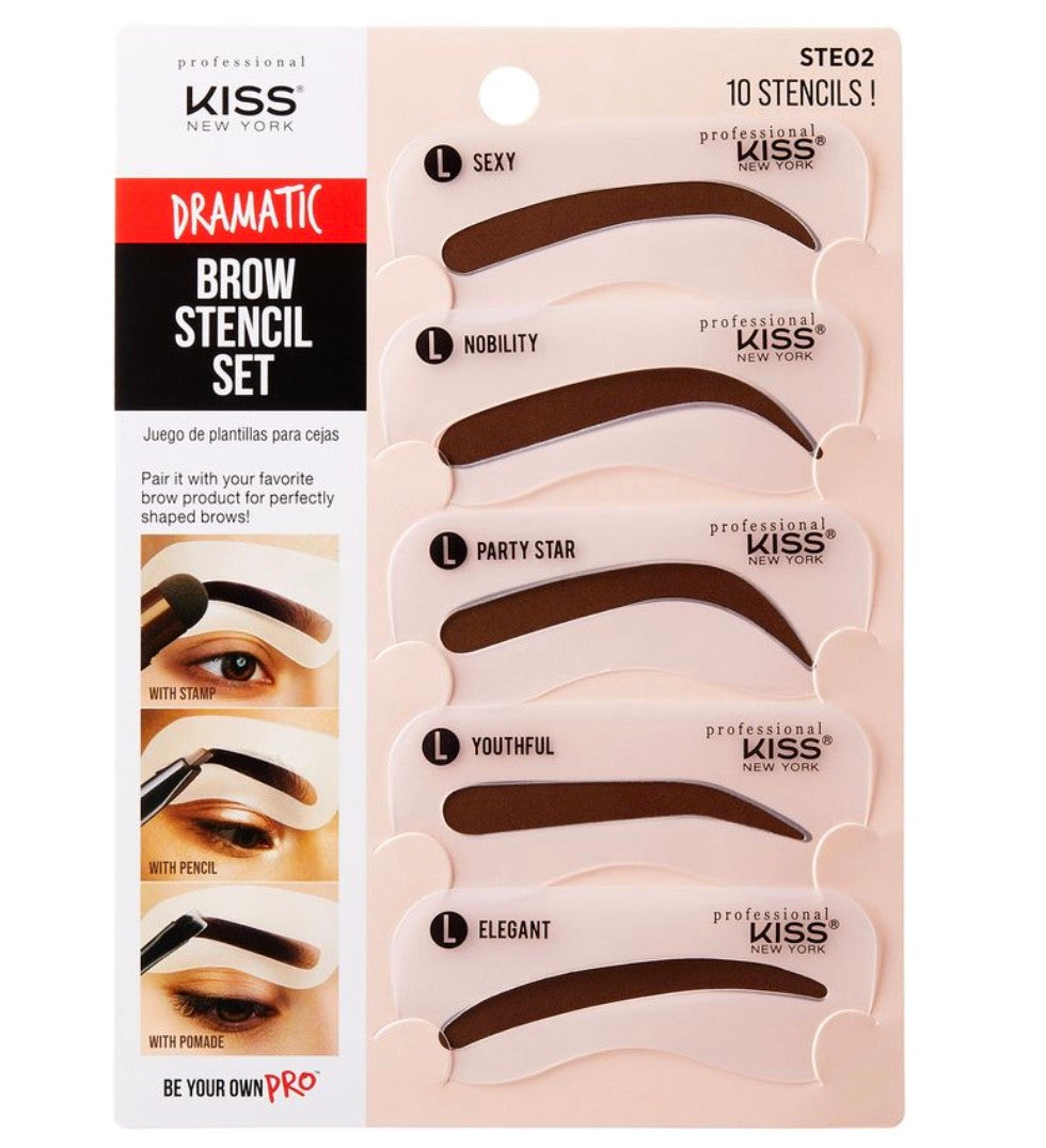 KISS Professional Brow Stencil Kit