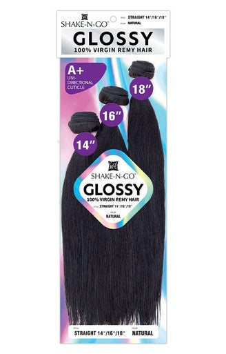 [WHOLESALE] SHAKE N GO Glossy 100% Virgin Remy Hair Multi Pack - Straight