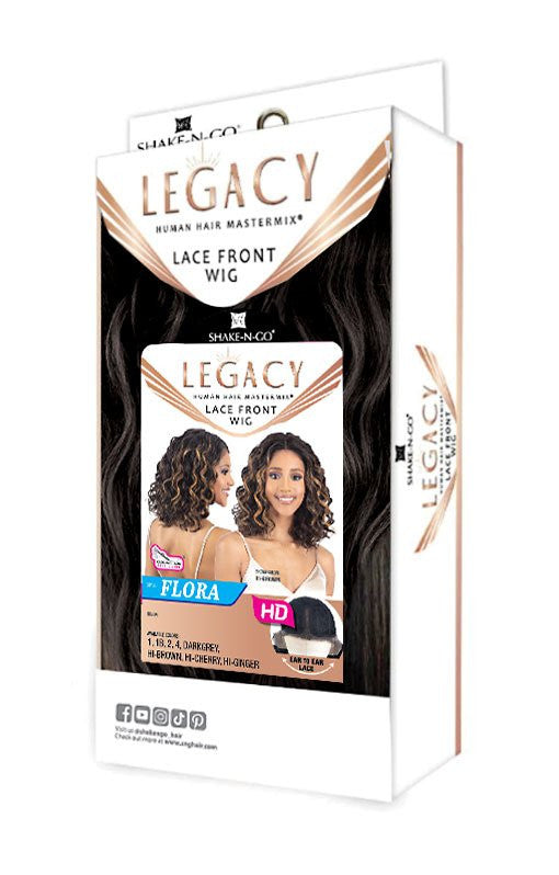 SHAKE N GO LEGACY Synthetic HD Lace Front Wig - FLORA
