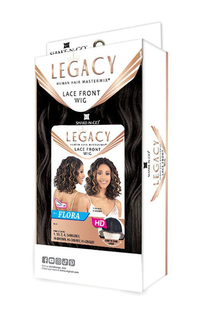 SHAKE N GO LEGACY Synthetic HD Lace Front Wig - FLORA