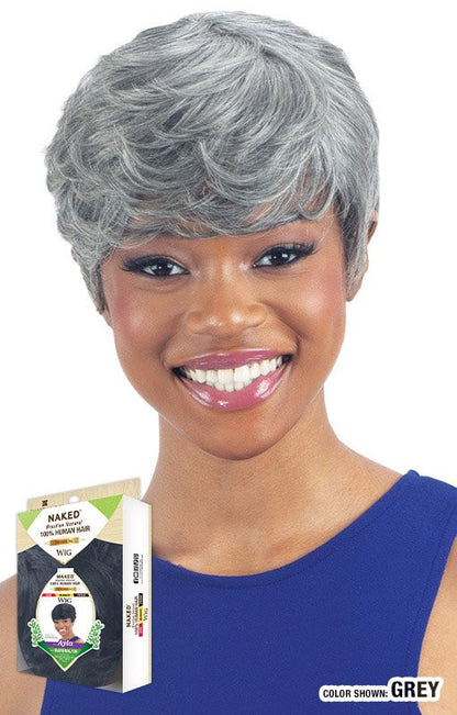 SHAKE N GO Naked 100% Human Hair Premium wig - AYLA