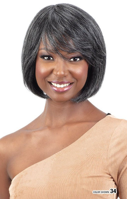 SHAKE N GO Golden 100% Human Hair Full Wig - MALINDA