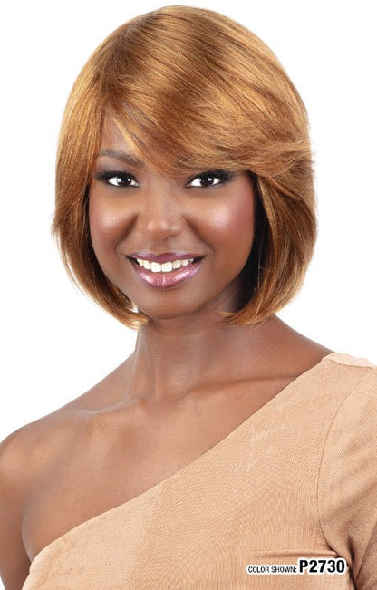 SHAKE N GO Golden 100% Human Hair Full Wig - MALINDA