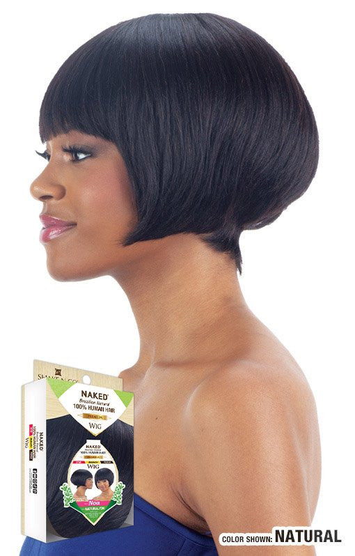SHAKE N GO Naked 100% Human Hair Premium Wig - NOA