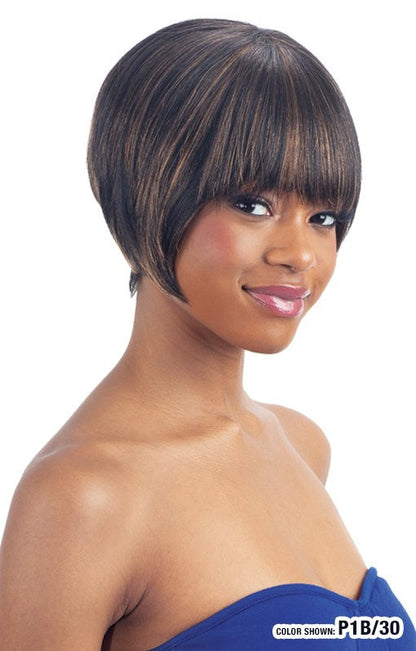 SHAKE N GO Naked 100% Human Hair Premium Wig - NOA