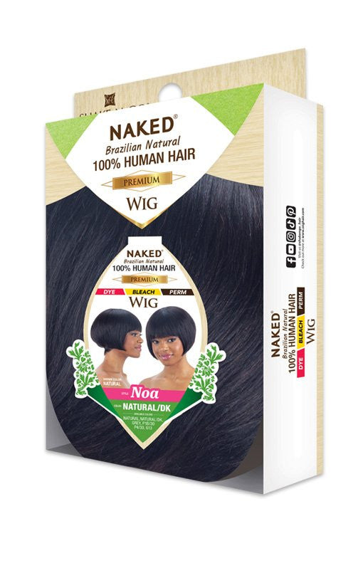 SHAKE N GO Naked 100% Human Hair Premium Wig - NOA