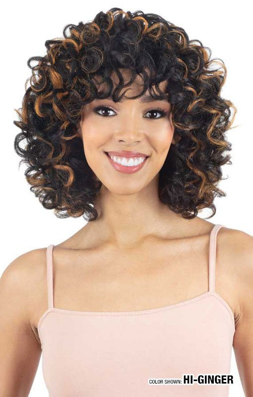 SHAKE N GO Synthetic Natural Me Full Wig - Loose Deep