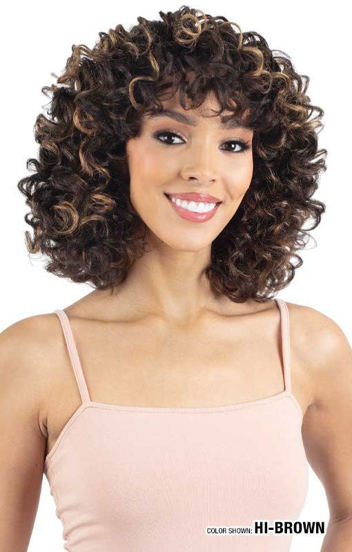 SHAKE N GO Synthetic Natural Me Full Wig - Loose Deep