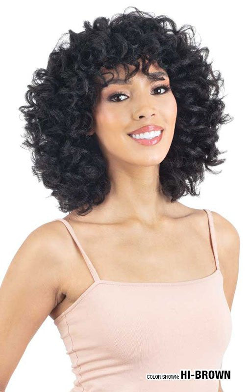 SHAKE N GO Synthetic Natural Me Full Wig - Loose Deep