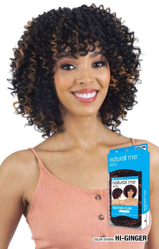 SHAKE N GO Synthetic Natural Me Full Wig - Water Curl