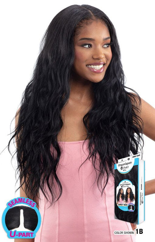 SHAKE N GO Organique U-Part Wig - Sunset Wave