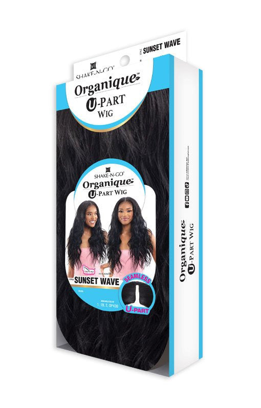 SHAKE N GO Organique U-Part Wig - Sunset Wave