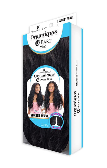SHAKE N GO Organique U-Part Wig - Sunset Wave