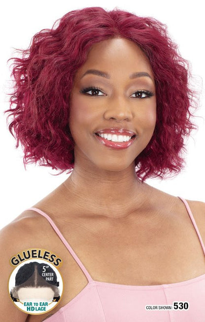 SHAKE N GO Golden 100% Human Hair HD Lace Front Wig - NYX