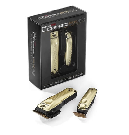 BaBylissPRO Lo-Pro FX Limited Edition High Performance Clipper & Trimmer - Gold