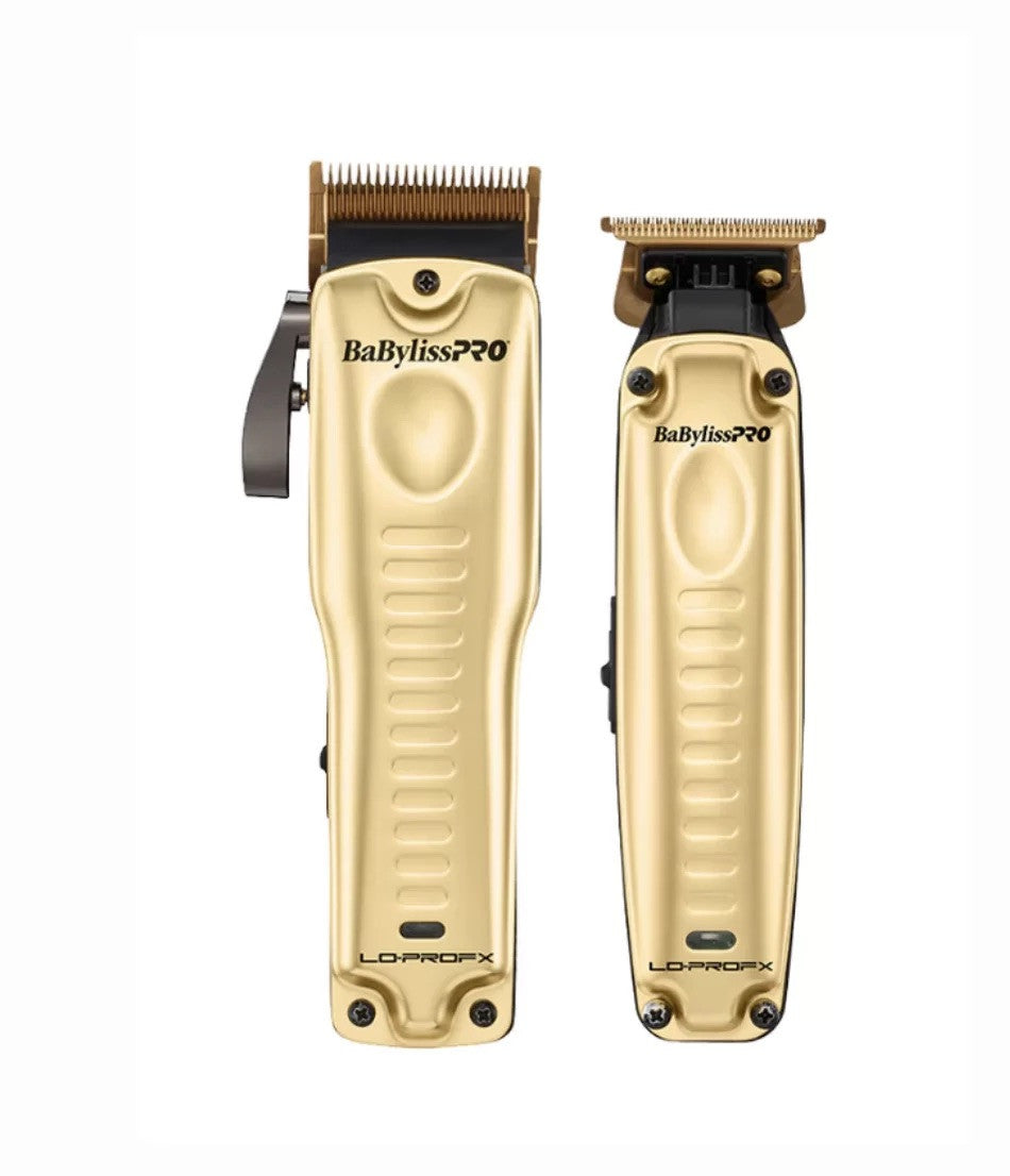BaBylissPRO Lo-Pro FX Limited Edition High Performance Clipper & Trimmer - Gold