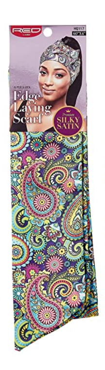 RED Edge Laying Scarf Wrap