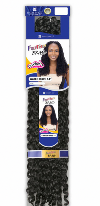SHAKE N GO Freetress Crochet Braid - Water Wave 14"
