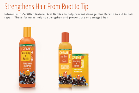 Creme of Nature Acai Berry & Keratin