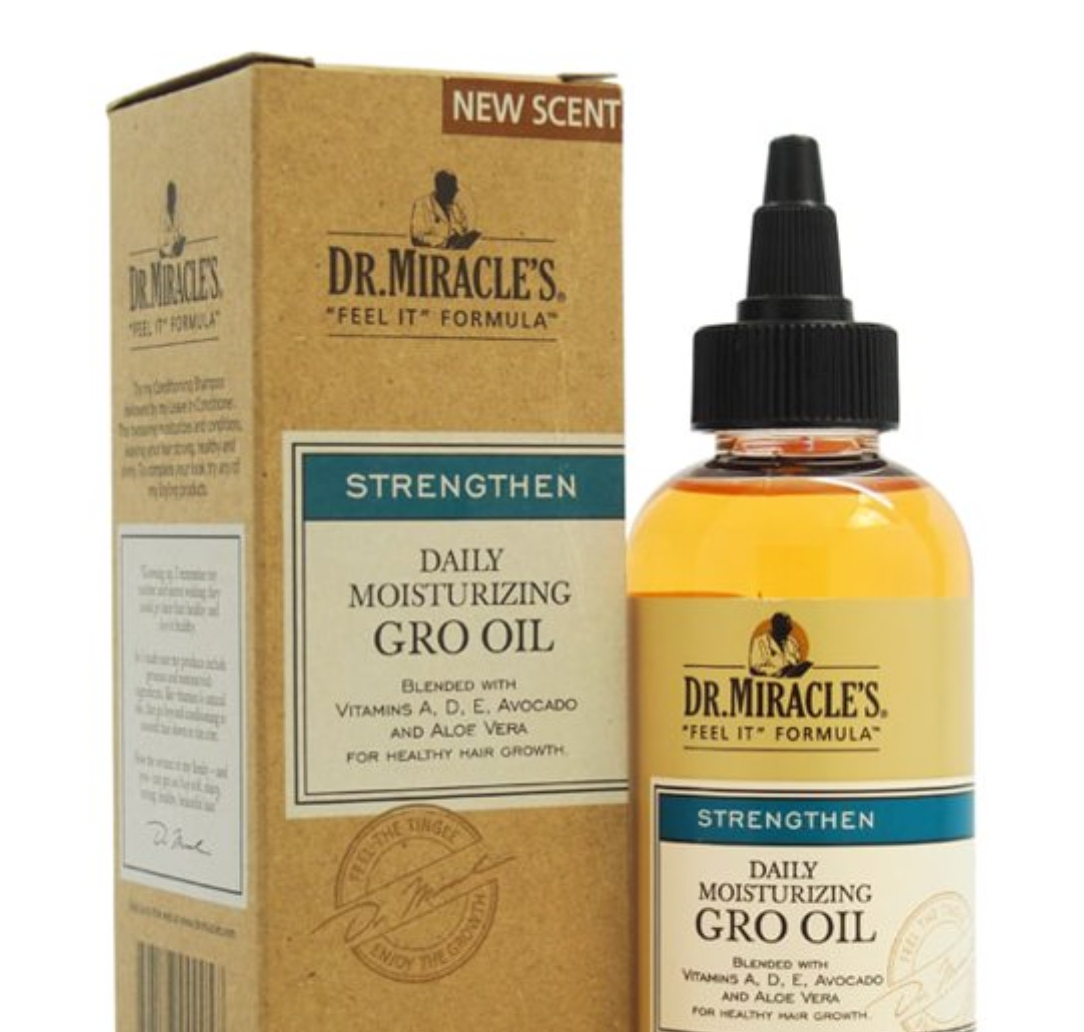 Dr. Miracle's Daily Moisturizing Gro Oil 4 oz