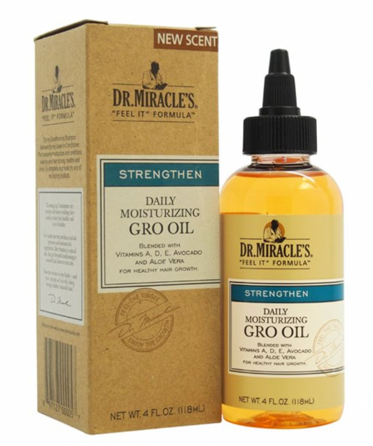 Dr. Miracle's Daily Moisturizing Gro Oil 4 oz