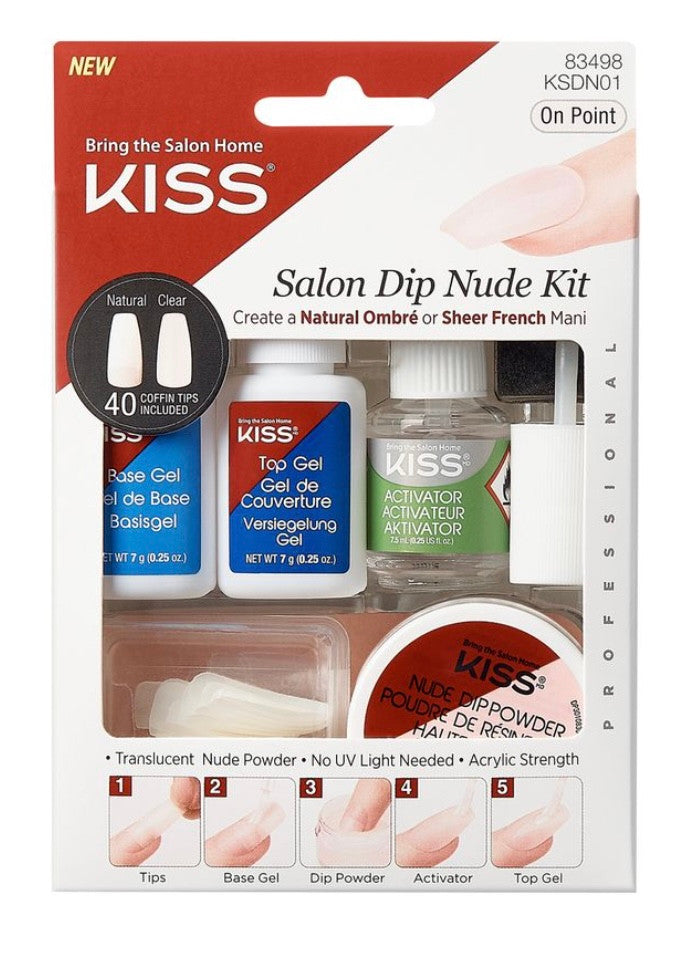 KISS Salon Dip Nude Kit