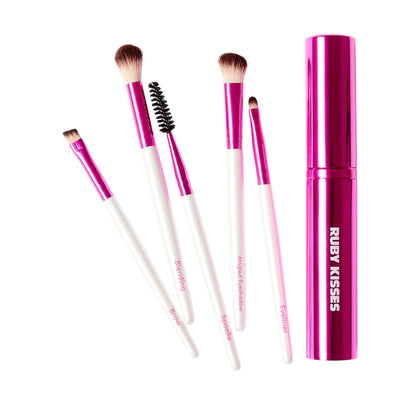 Ruby Kisses Makeup Brush Travel Kit