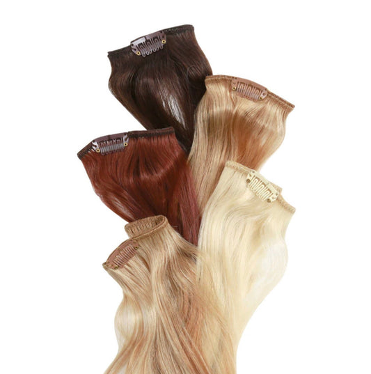 Black Diamond 100% Human Hair Extensions 7 Piece Clip-In