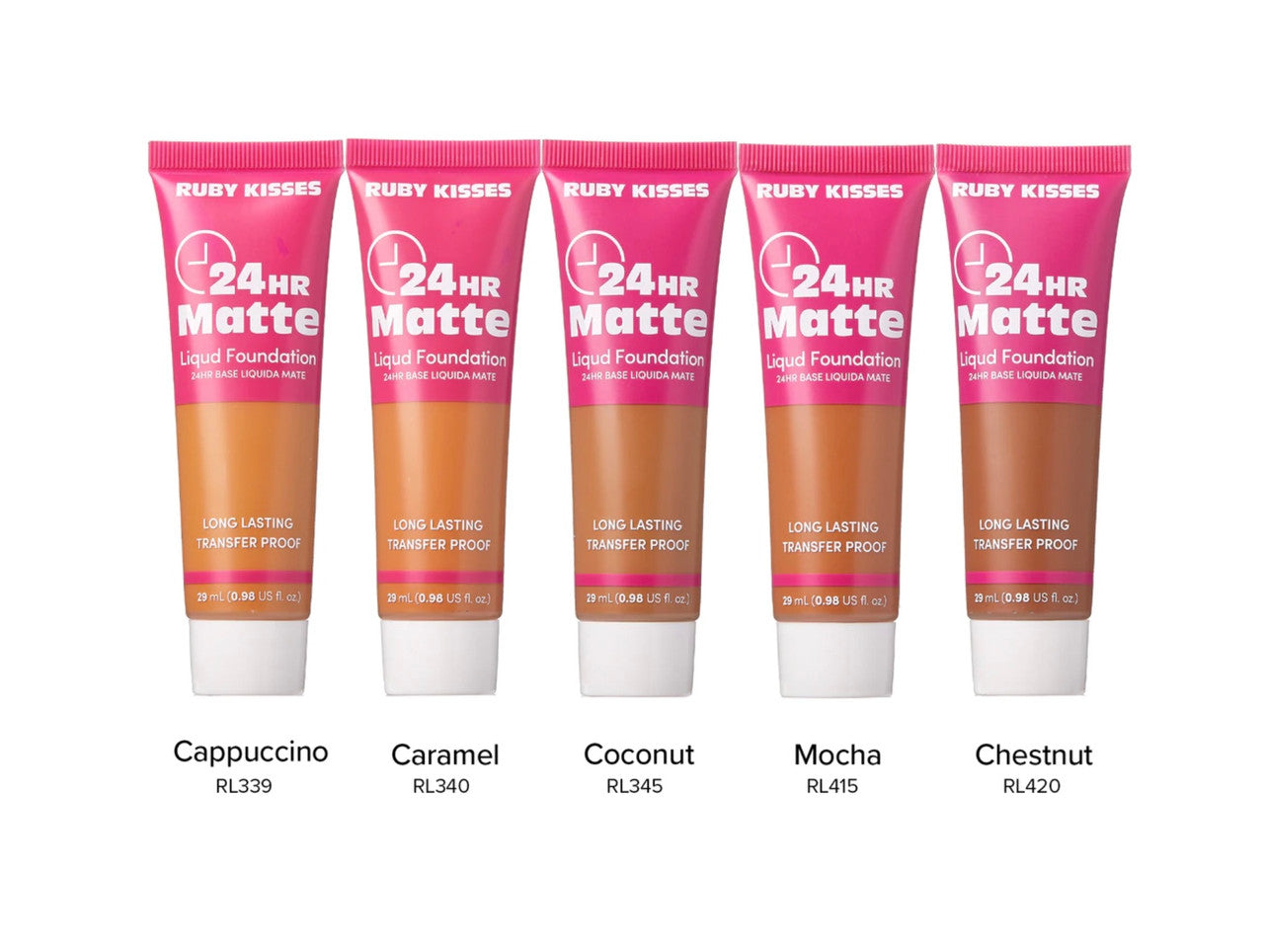Ruby Kisses 24HR Matte Foundation