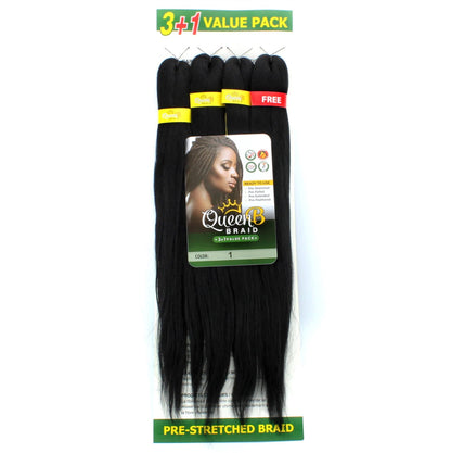 URBAN BEAUTY Queen Braid 4x Multi Pack 50"