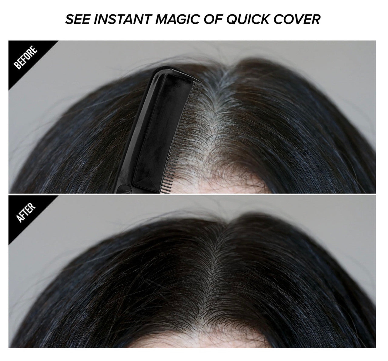 KISS Color & Care Quick Cover Root Touch-Up Comb