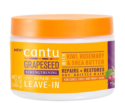 Cantu Grapeseed Leave-In Strengthening Repair Cream